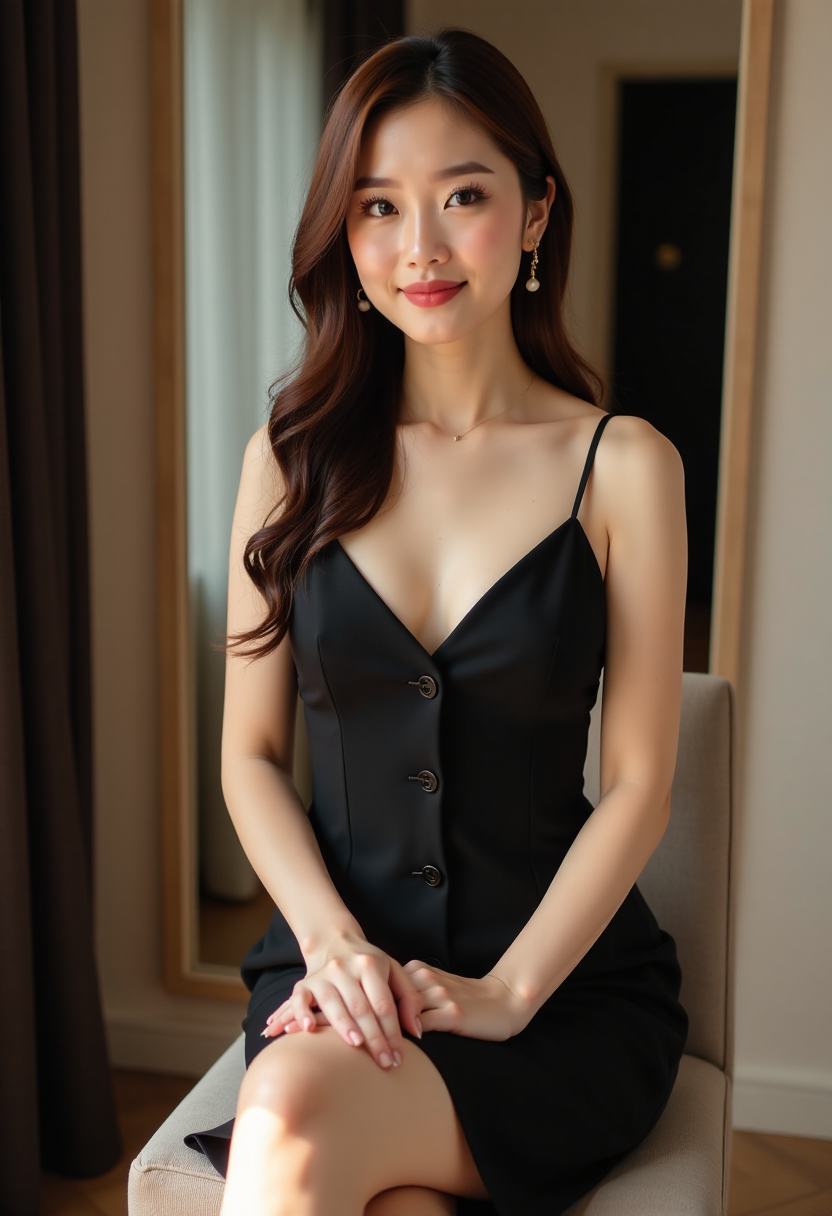 画室窗边水彩